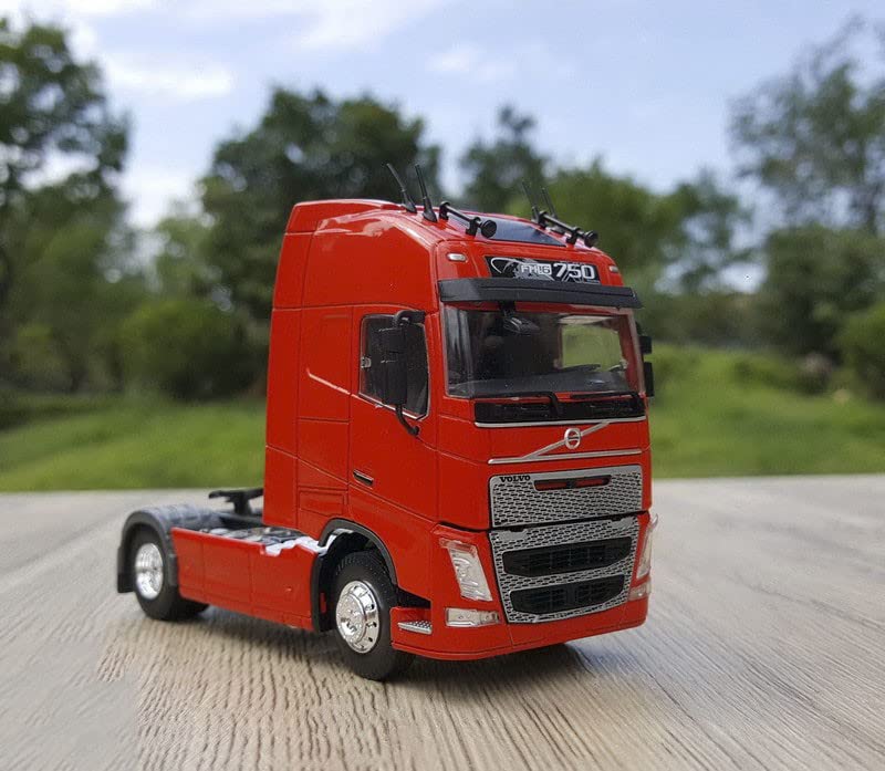 Para camión Volvo FH16 serie 750 rojo 1/50 DIECAST modelo